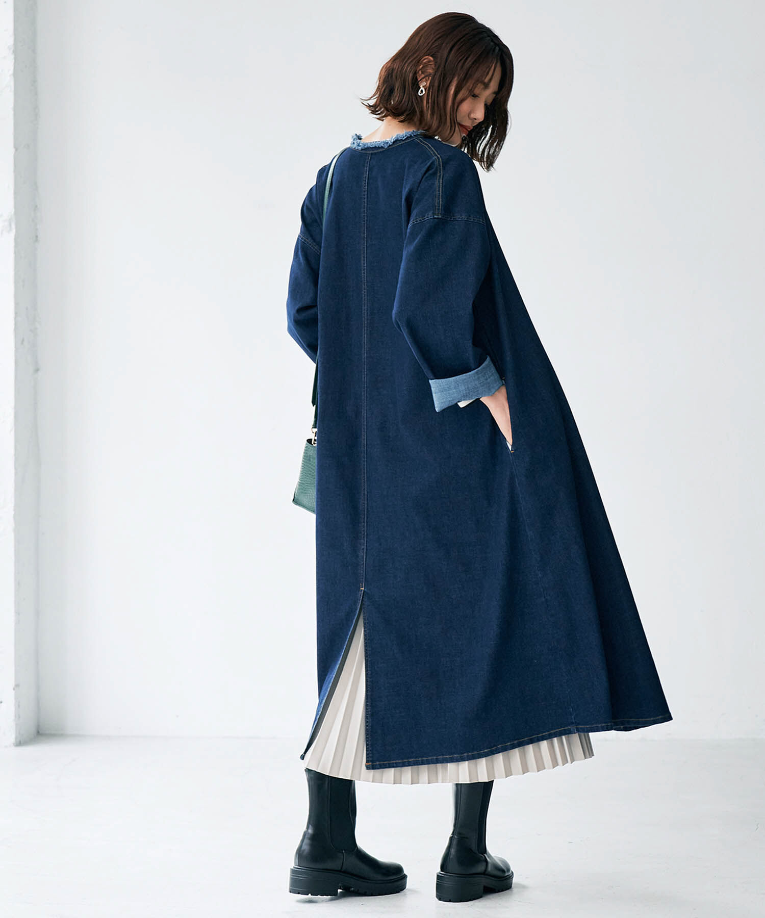 Rope&rsquo;Picnic「デニムワンピース」|ワンピース|