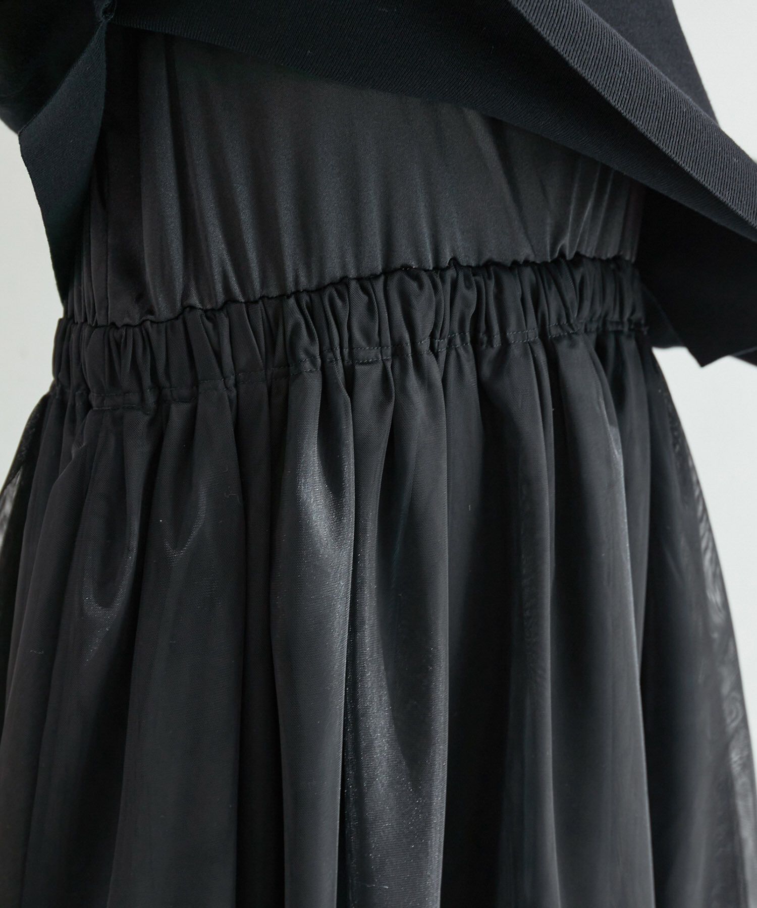 Rope&rsquo;Picnic「【WEB限定】ドッキングチュールワンピース」|ワンピース|