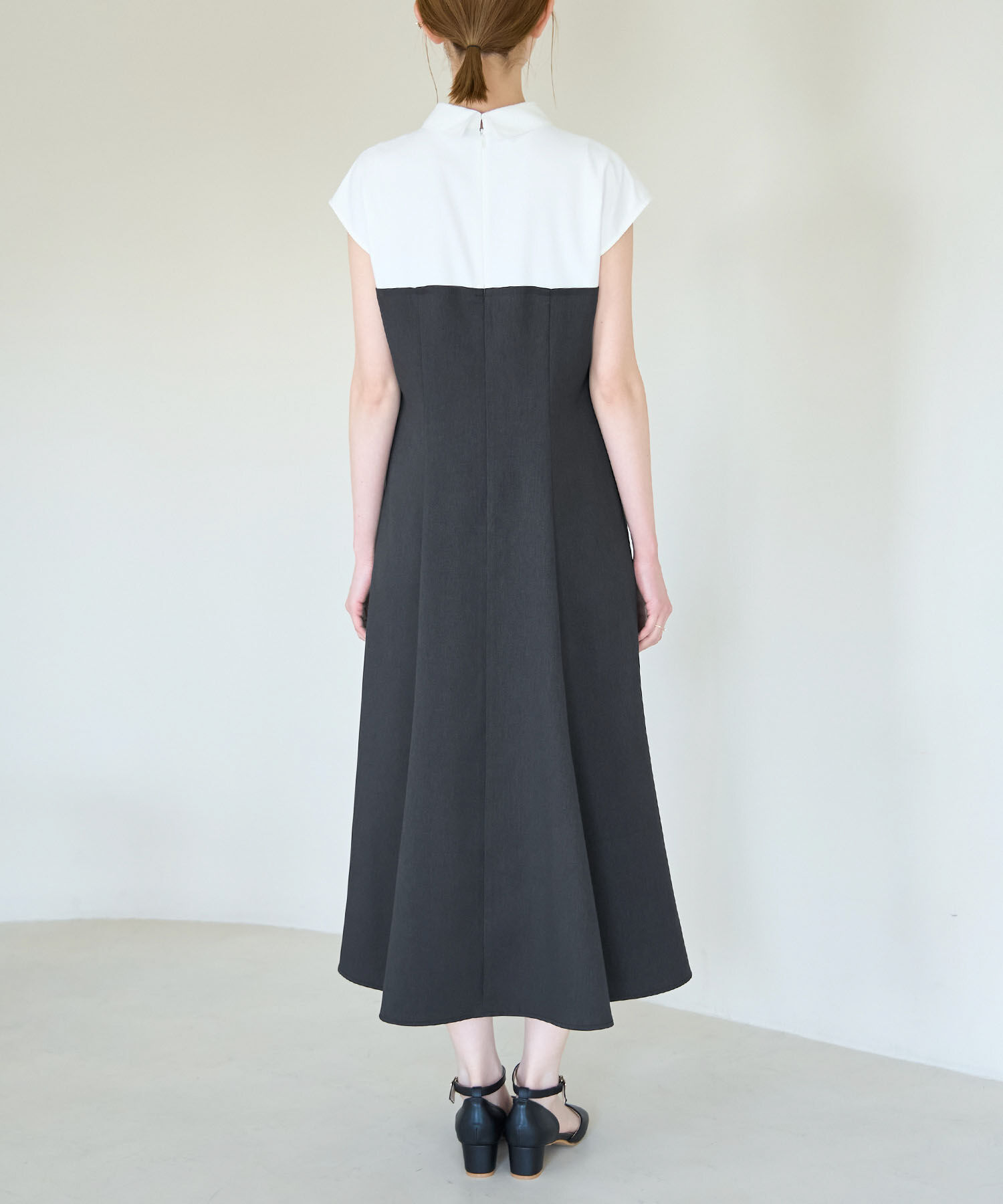 Rope&rsquo;Picnic「ドッキングマーメイドフレンチスリーブワンピース」|ワンピース|