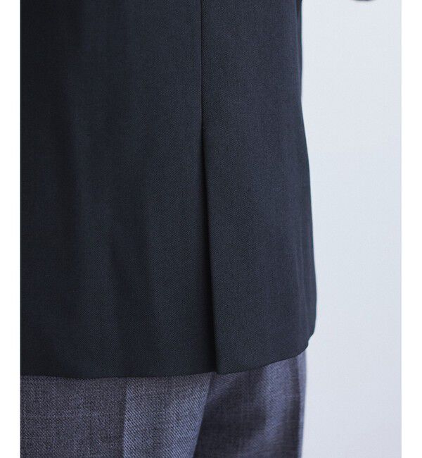 Rope&rsquo;Picnic「レディハンサムシリーズ ウールライク金ボタンジャケット(総裏地)/セットアップ対応」|テーラードジャケット|