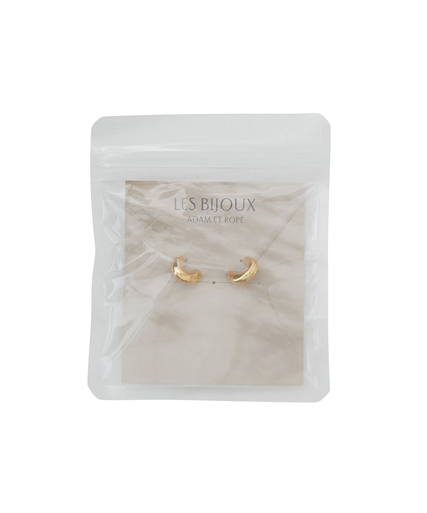 ADAM ET ROPE'「【LES BIJOUX】ニュアンスフープピアス」|ピアス|