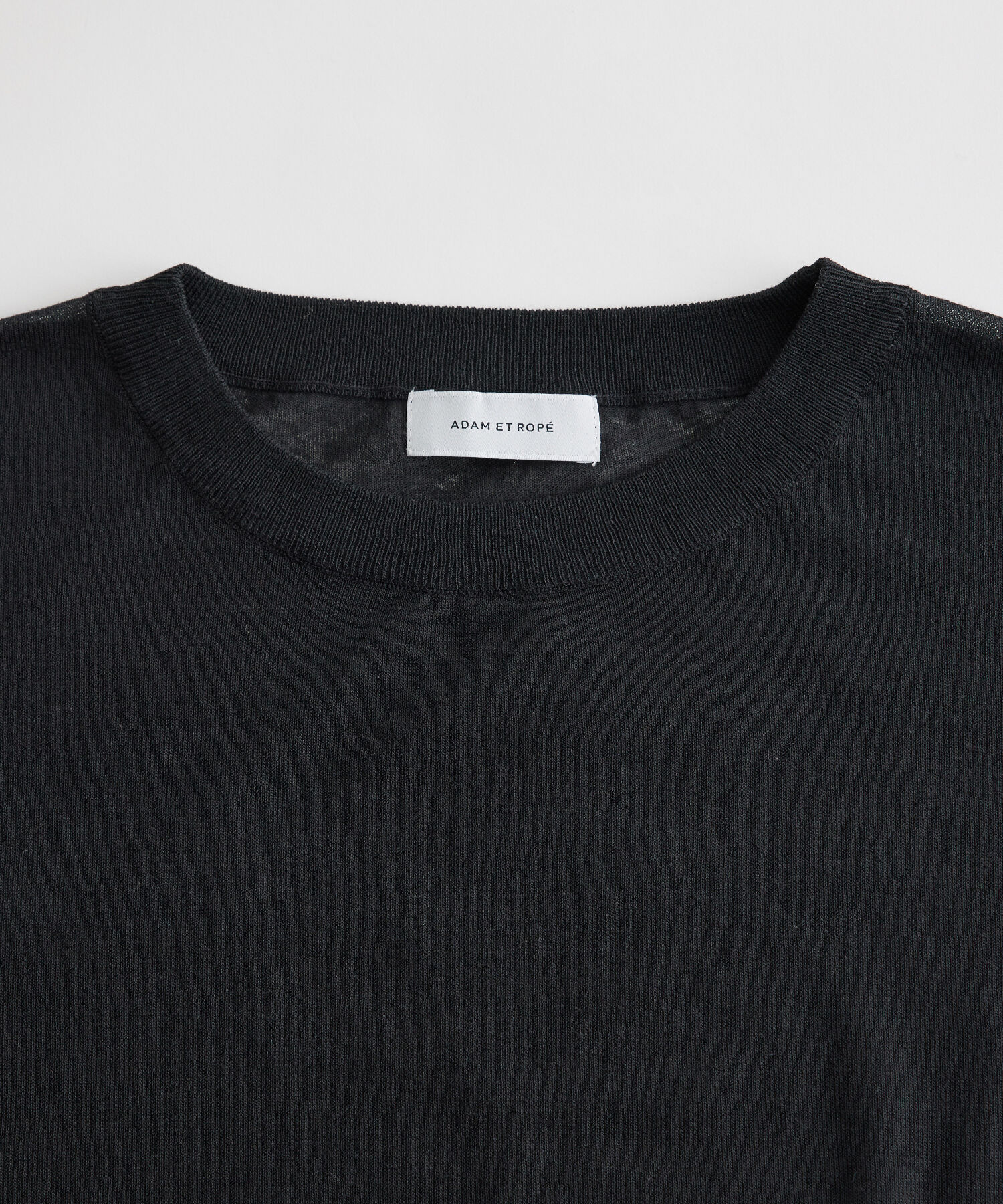 ADAM ET ROPE'「《新色追加》【WEB限定】麻調 ルーズ シアー サマーニット ビッグプルオーバー / ユニセックス」|ニット・セーター|