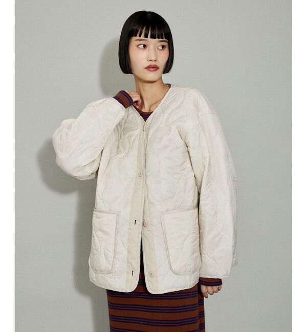 ADAM ET ROPE'「【WEB限定】キルティングライナー付き3WAYブルゾン」|ブルゾン・スタジャン|