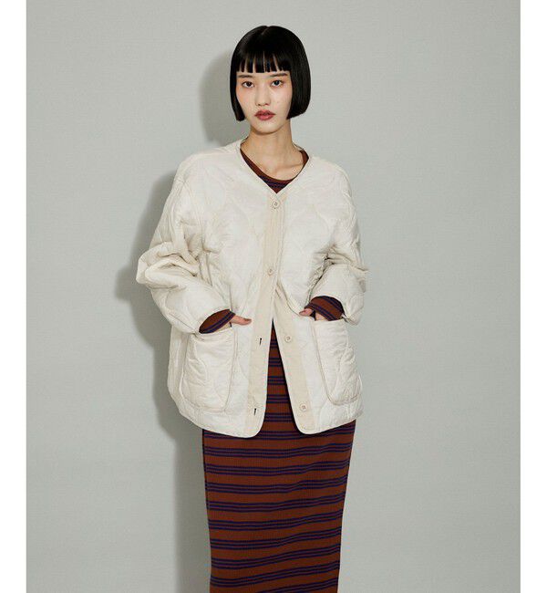 ADAM ET ROPE'「【WEB限定】キルティングライナー付き3WAYブルゾン」|ブルゾン・スタジャン|