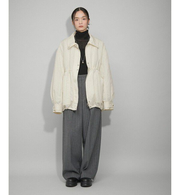 ADAM ET ROPE'「【WEB限定】キルティングライナー付き3WAYブルゾン」|ブルゾン・スタジャン|