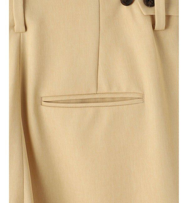 ADAM ET ROPE'「【サステナブル】リランチェベルトレススラックス」|スラックス|