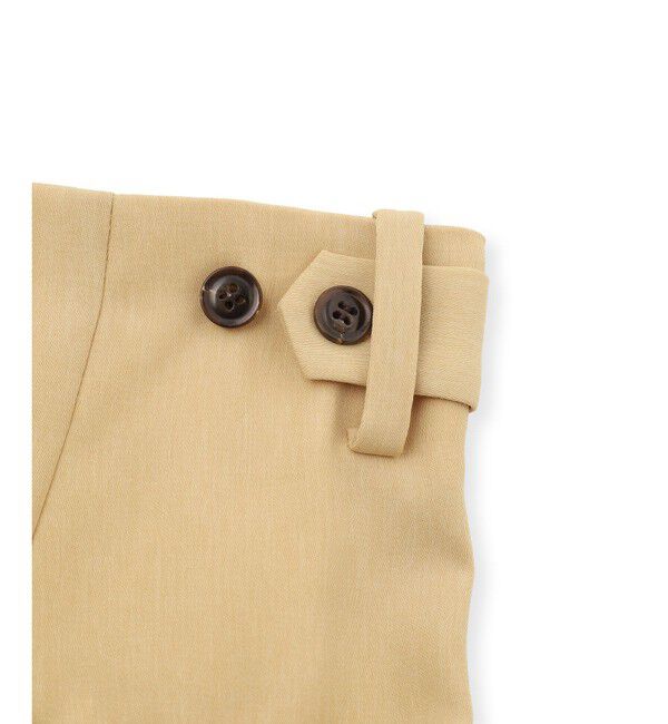 ADAM ET ROPE'「【サステナブル】リランチェベルトレススラックス」|スラックス|