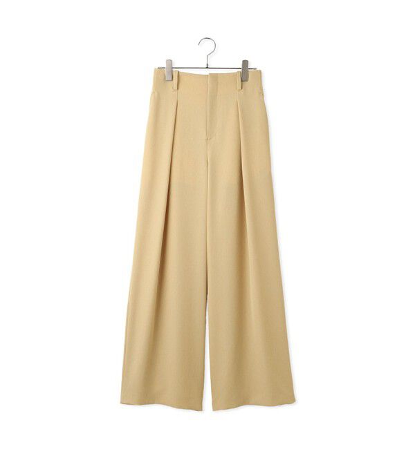 ADAM ET ROPE'「【サステナブル】リランチェベルトレススラックス」|スラックス|