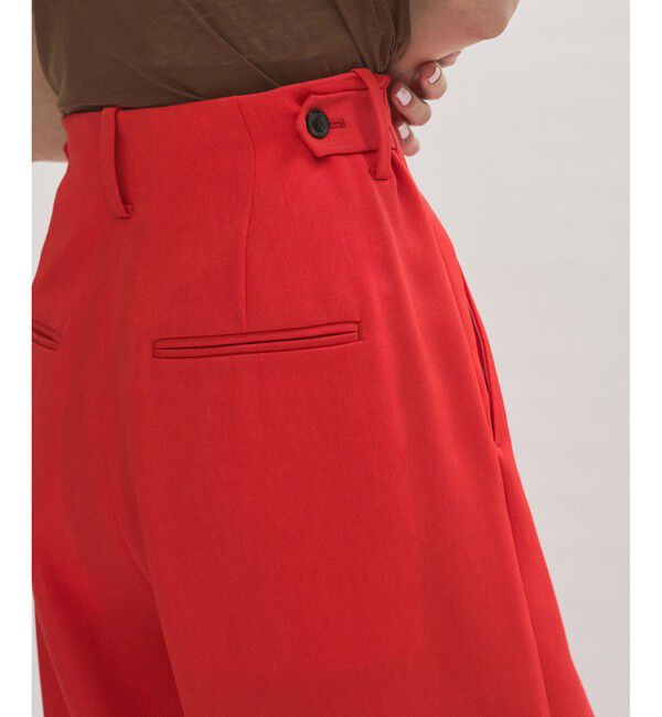 ADAM ET ROPE'「【サステナブル】リランチェベルトレススラックス」|スラックス|