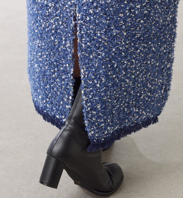  「ツイードライクニットスカート」|スカート|