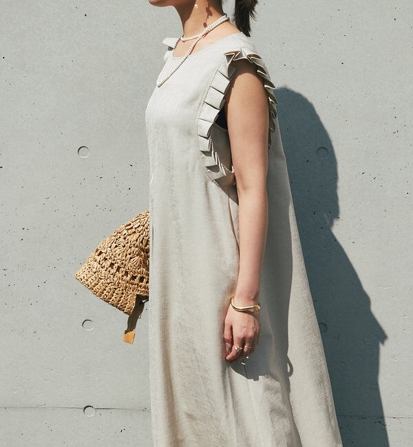  「《大人フェミニンに◎》タックスリーブワンピース」|その他|