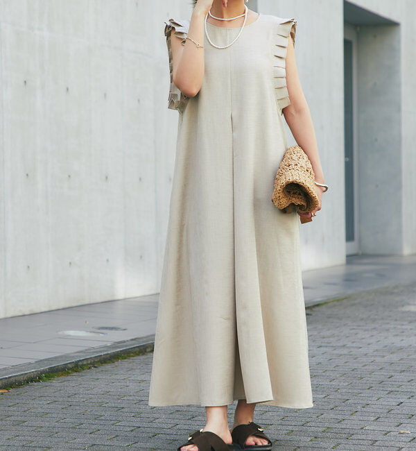  「《大人フェミニンに◎》タックスリーブワンピース」|その他|