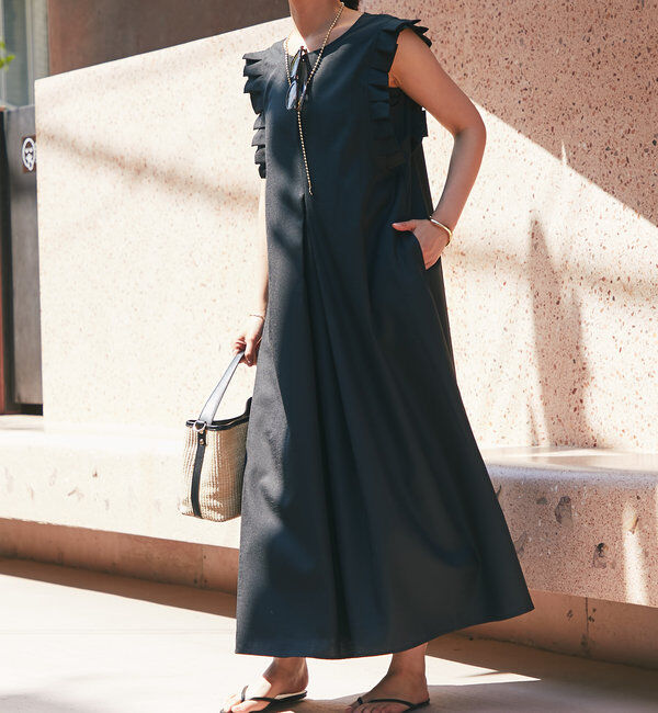  「《大人フェミニンに◎》タックスリーブワンピース」|その他|