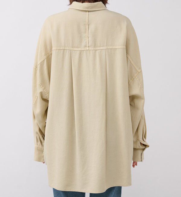  「【セットアップ可】ガーメントダイワイドシャツ」|シャツ・ブラウス|