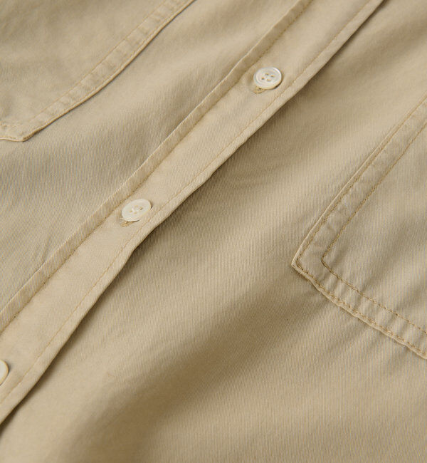  「【セットアップ可】ガーメントダイワイドシャツ」|シャツ・ブラウス|