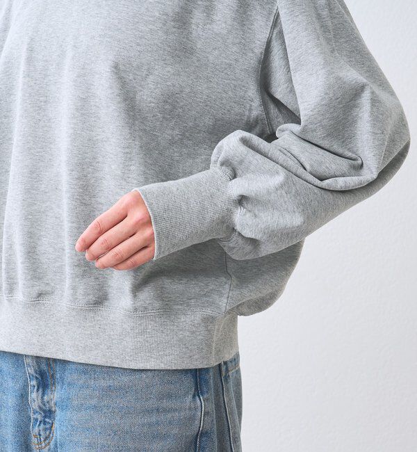  「予約【前後２way仕様】ボートネック2wayスウェット」|Tシャツ・カットソー|