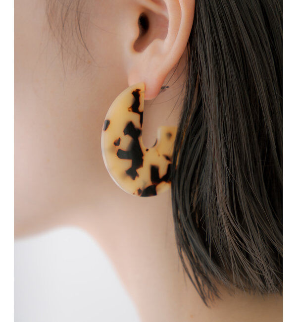  「[Lara] アクリルディスクピアス」|ピアス|