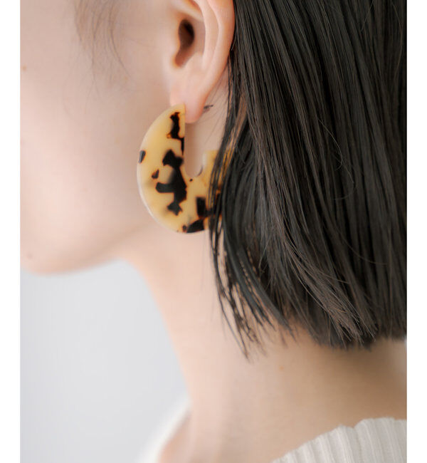  「[Lara] アクリルディスクピアス」|ピアス|