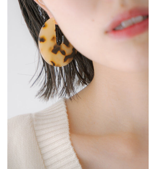  「[Lara] アクリルディスクピアス」|ピアス|