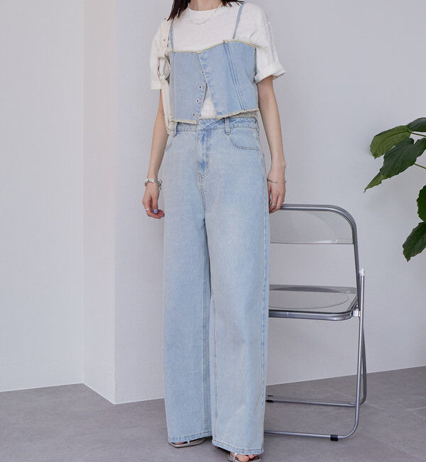  「マルチWAYデニム」|デニム|ブルー