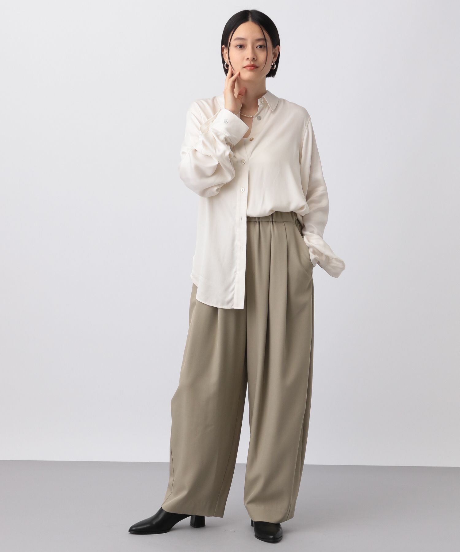 A part by 「キュプラレギュラーシャツ」|シャツ・ブラウス|