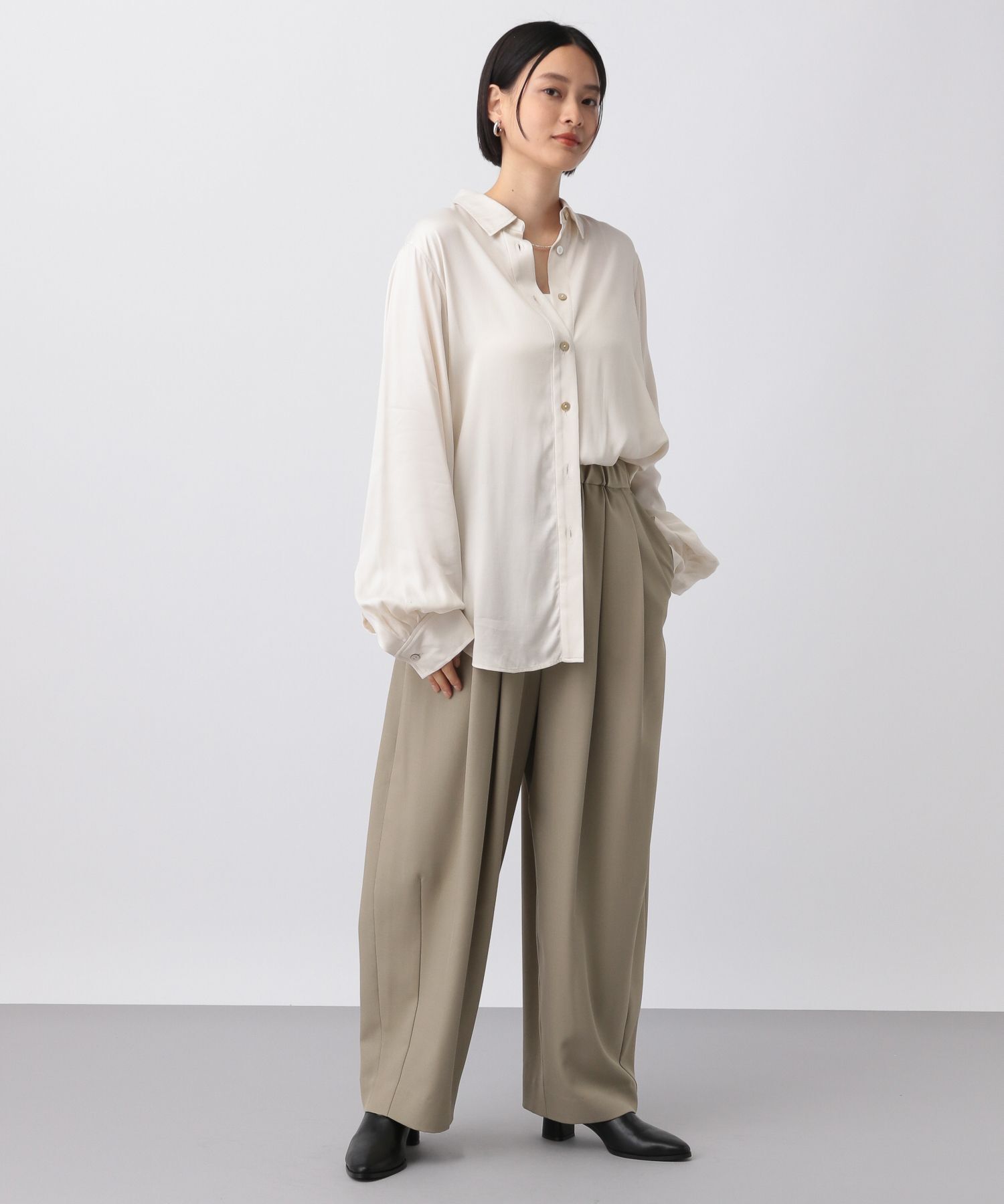 A part by 「キュプラレギュラーシャツ」|シャツ・ブラウス|