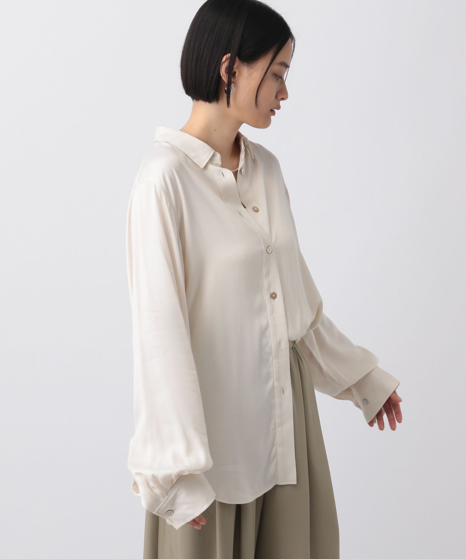 A part by 「キュプラレギュラーシャツ」|シャツ・ブラウス|