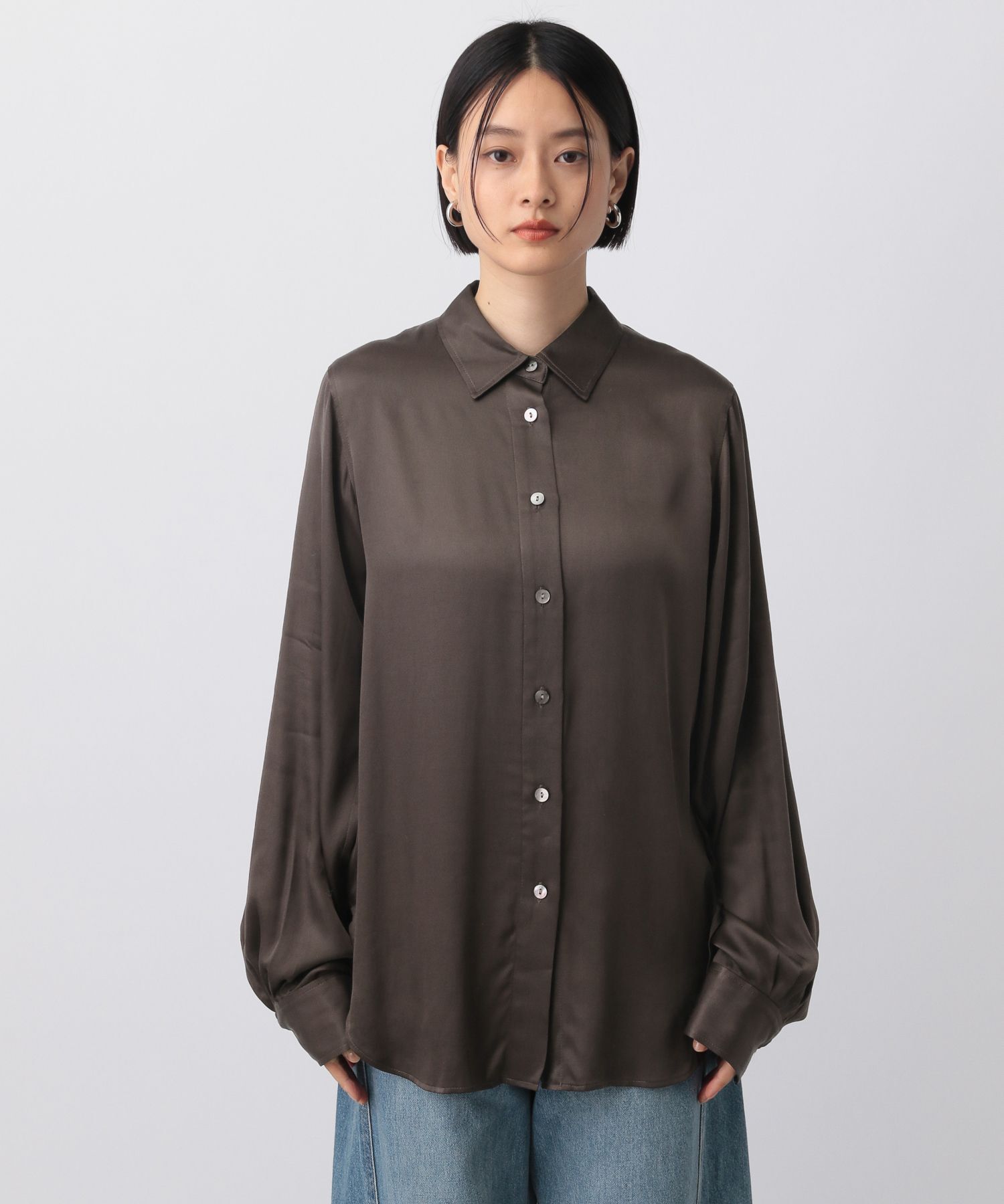 A part by 「キュプラレギュラーシャツ」|シャツ・ブラウス|