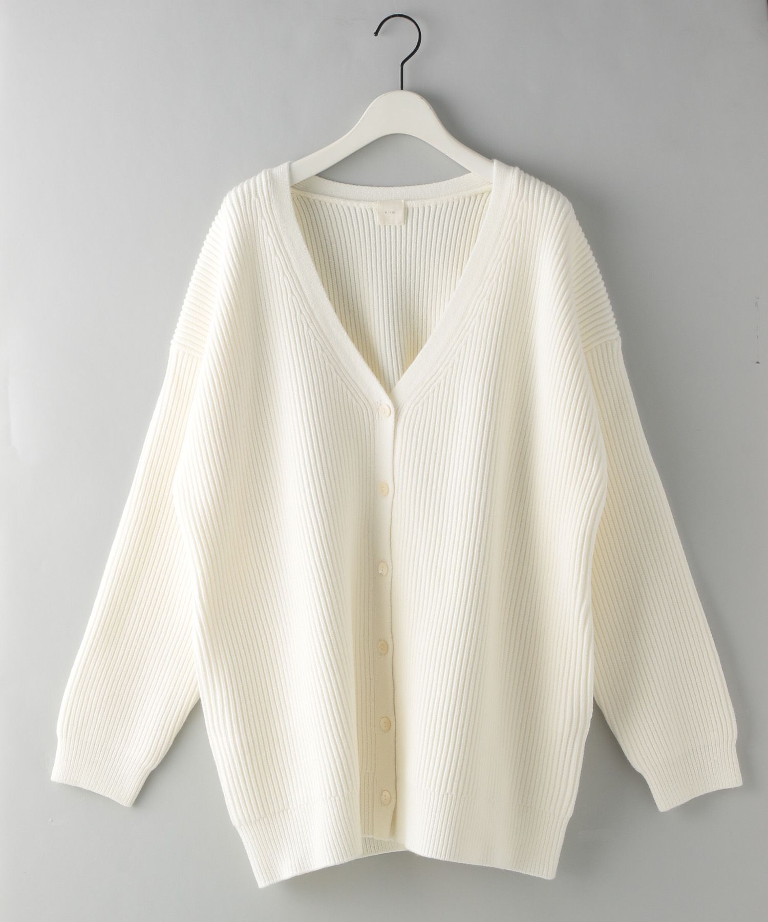 A part by 「【e/rm】アゼルーズVネックカーディガン」|カーディガン|オフホワイト