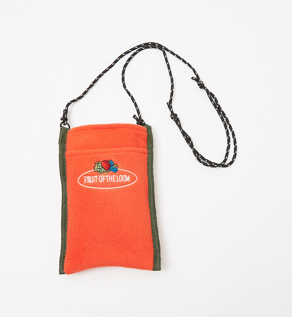 ABAHOUSE「【FRUIT OF THE LOOM/フルーツオブザルーム】FREECE SHO」|ショルダー・メッセンジャー|オレンジ