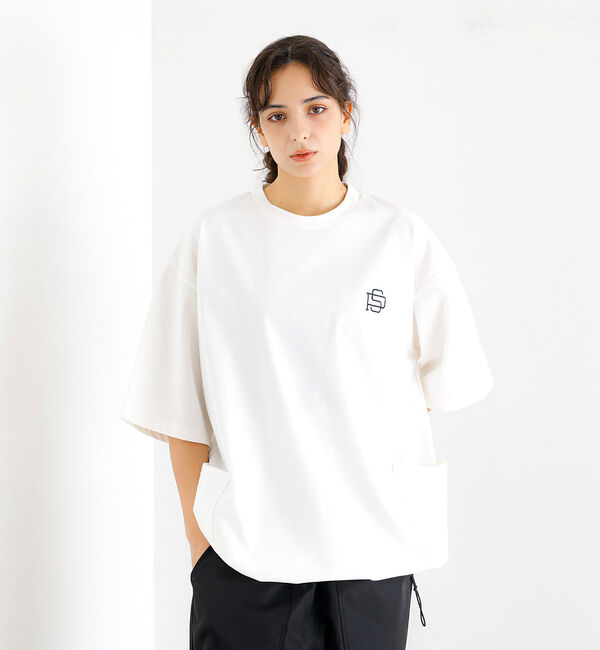 ABAHOUSE「【POLeR/ポーラー】COOLMAX W POCKET TEE/ダブルポケット」|Tシャツ・カットソー|