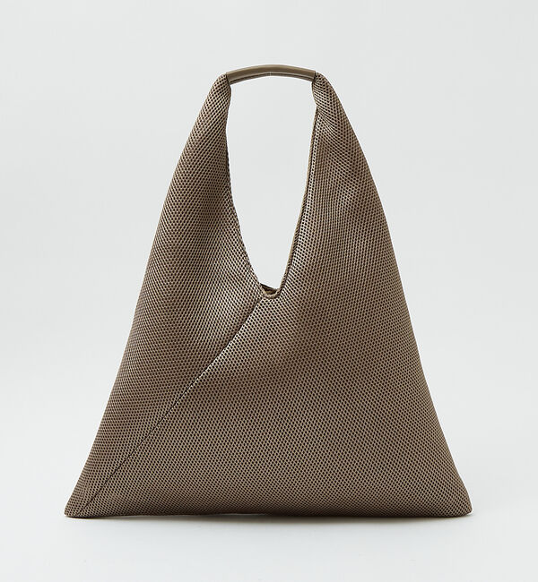 ABAHOUSE「【AH ABAHOUSE】トライアングルメッシュトート」|トートバッグ|モカ