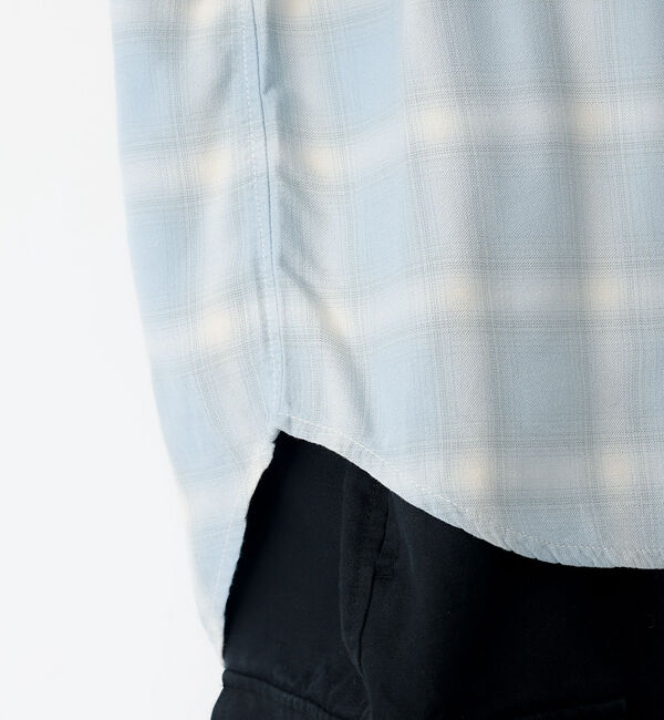 Rouge vif「【REMI RELIEF / レミレリーフ】レーヨンツイルチェックレギュラー シ」|シャツ・ブラウス|