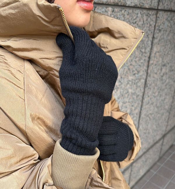 Rouge vif「【WILLIAM BRUNTON/ウィリアム ブラントン】ロングリブ カーフグロ」|手袋|