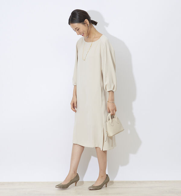 qualite「ダブルクロスワンピース」|ワンピース|