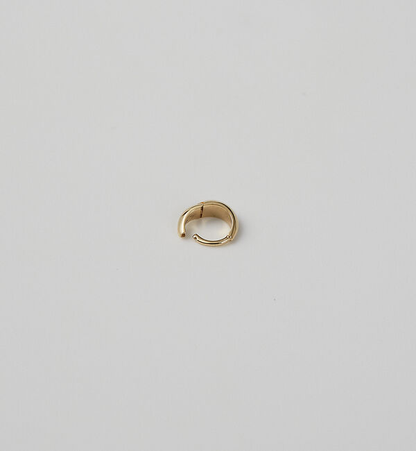 The Store by C' 「【LIZZIE MANDLER】Small Pave Crescent Hoop」|ピアス|