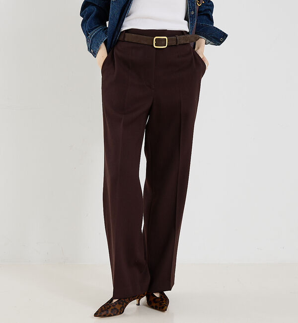 The Store by C' 「【COCUCA】ウールツイルパンツ」|その他|チョコ