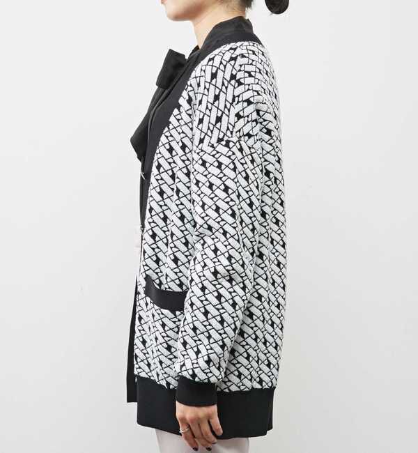  「ニットジャガードカーディガン」|カーディガン|