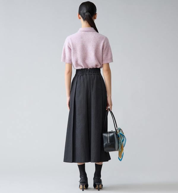 TIARA「アルパカMIX衿ニット」|ニット・セーター|