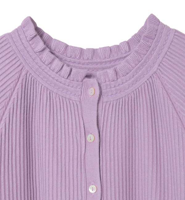 TIARA「【MARILYN MOON/マリリンムーン】フリルカーディガン」|カーディガン|