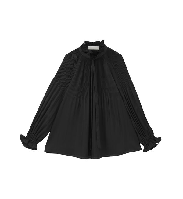 TIARA「【MARILYN MOON/マリリンムーン】フリルブラウス」|シャツ・ブラウス|ブラック