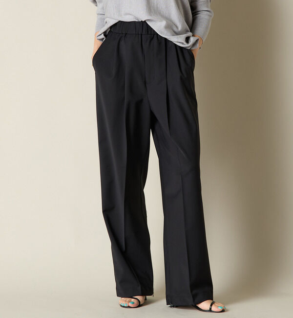 Liesse「ドロストタック太パン（セットアップ対応）」|その他|ブラック