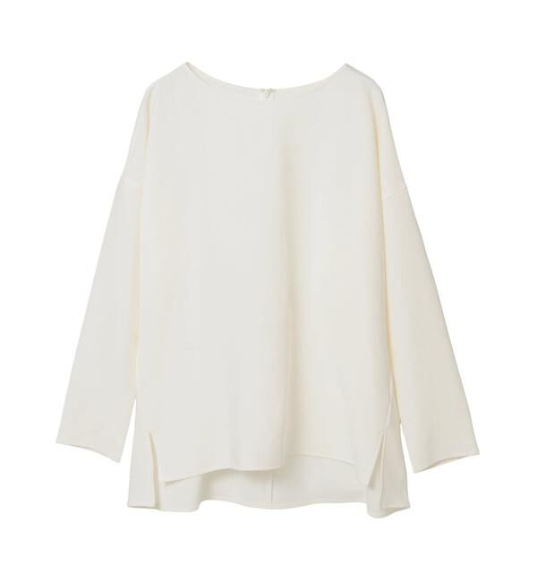 Liesse「【定番】ダブルクロスワイドシルエットブラウス」|シャツ・ブラウス|