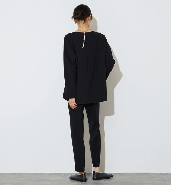 Liesse「【定番】ダブルクロスワイドシルエットブラウス」|シャツ・ブラウス|