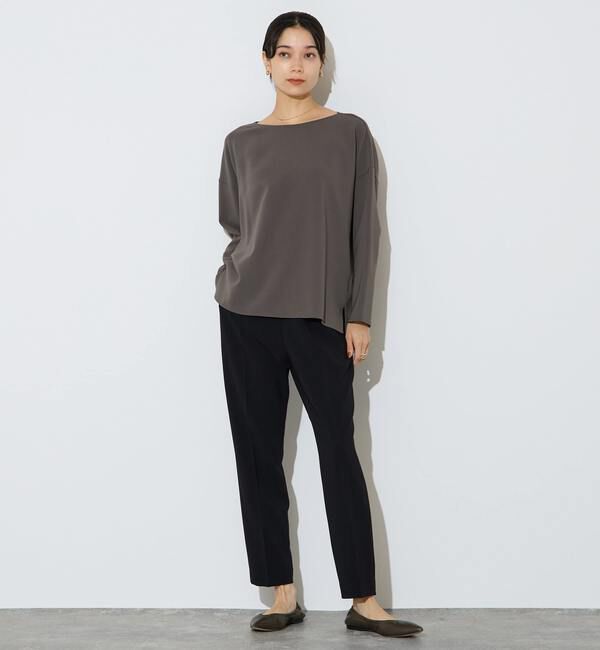 Liesse「【定番】ダブルクロスワイドシルエットブラウス」|シャツ・ブラウス|