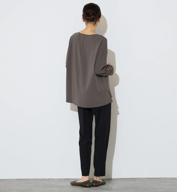 Liesse「【定番】ダブルクロスワイドシルエットブラウス」|シャツ・ブラウス|