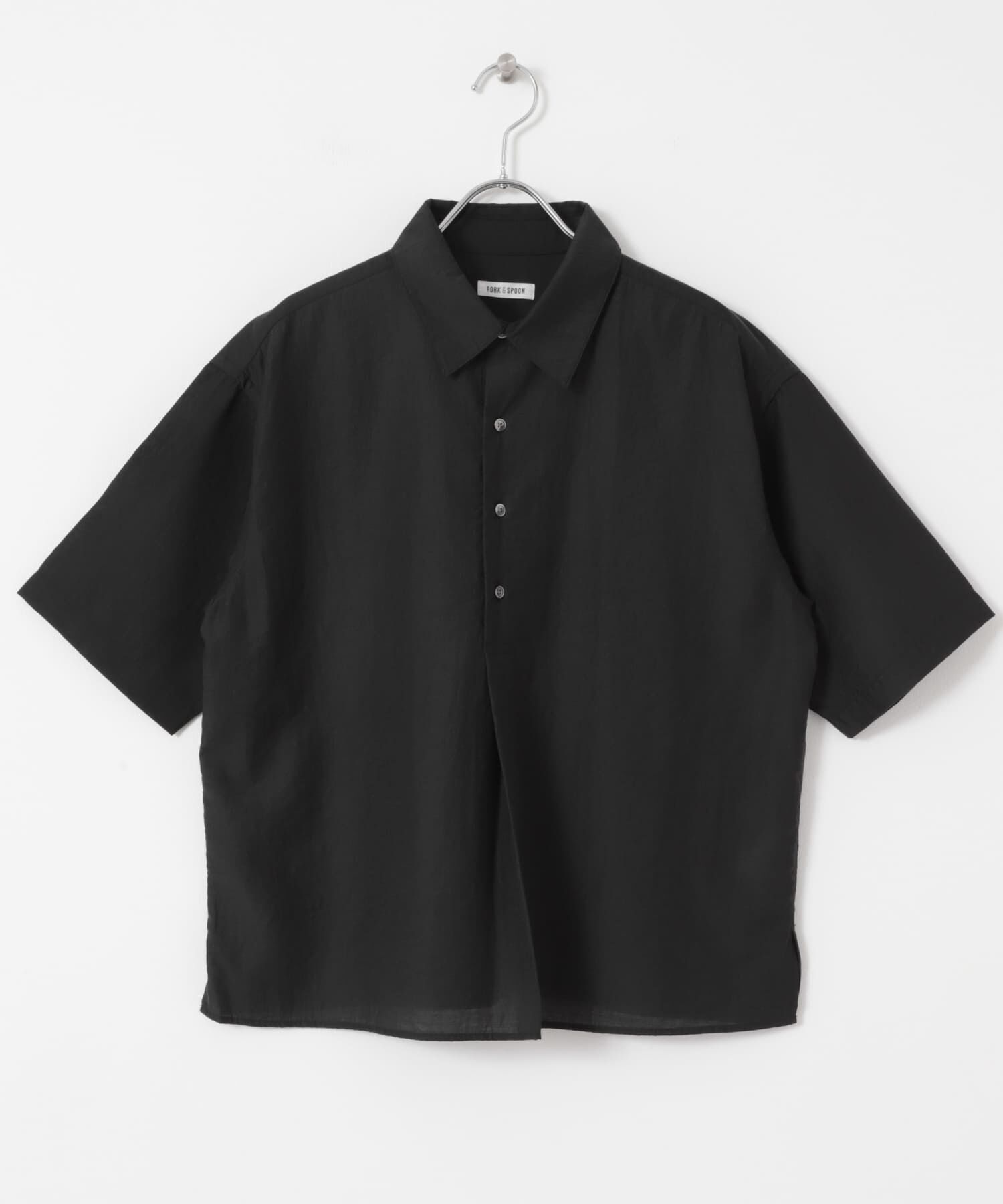 URBAN RESEARCH DOORS「FORK&SPOON　Nylon Woolプルオーバーシャツ」|シャツ・ブラウス|