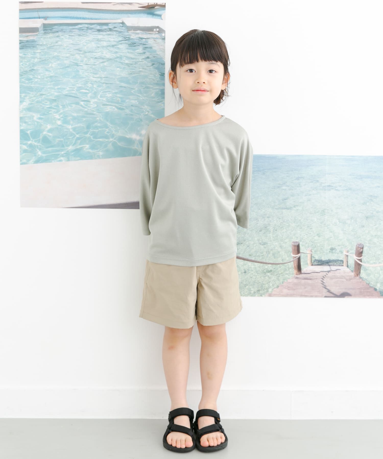 URBAN RESEARCH DOORS「『親子リンク』add fabrics ドルマンTシャツ(KIDS)」|その他|
