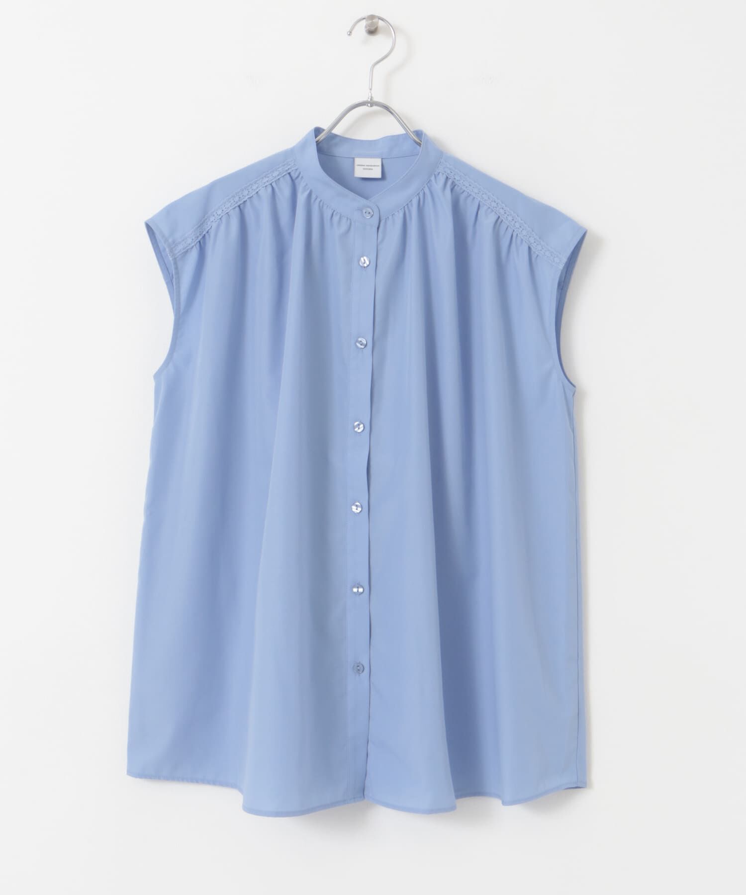 URBAN RESEARCH DOORS「レース切替フレンチブラウス」|シャツ・ブラウス|