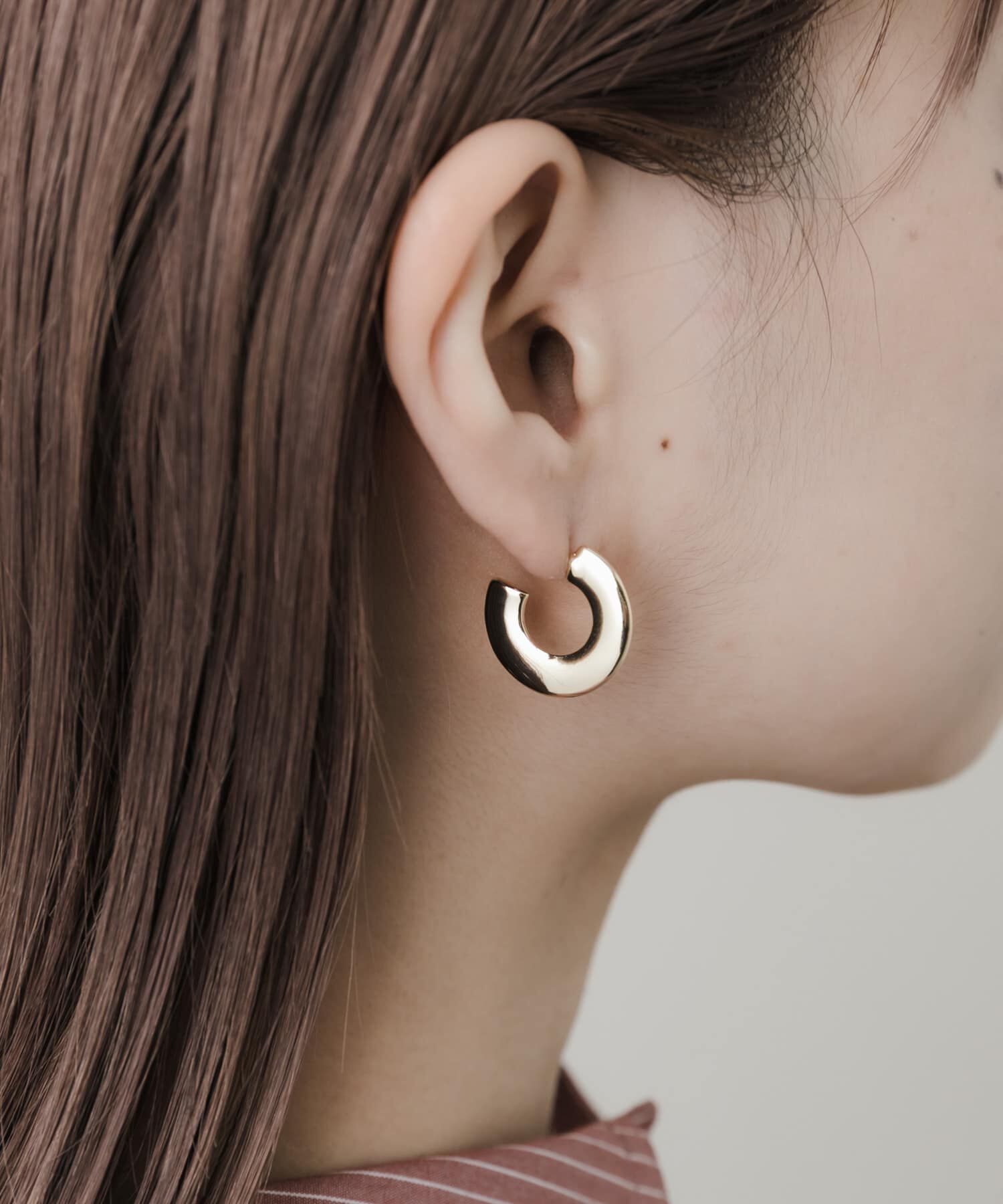 SMELLY「スィンフープピアス」|ピアス|